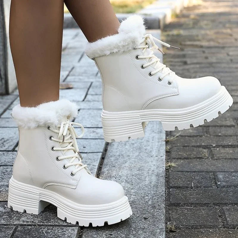 Short Plush Warm Ankle Boots