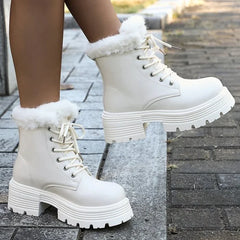 Short Plush Warm Ankle Boots