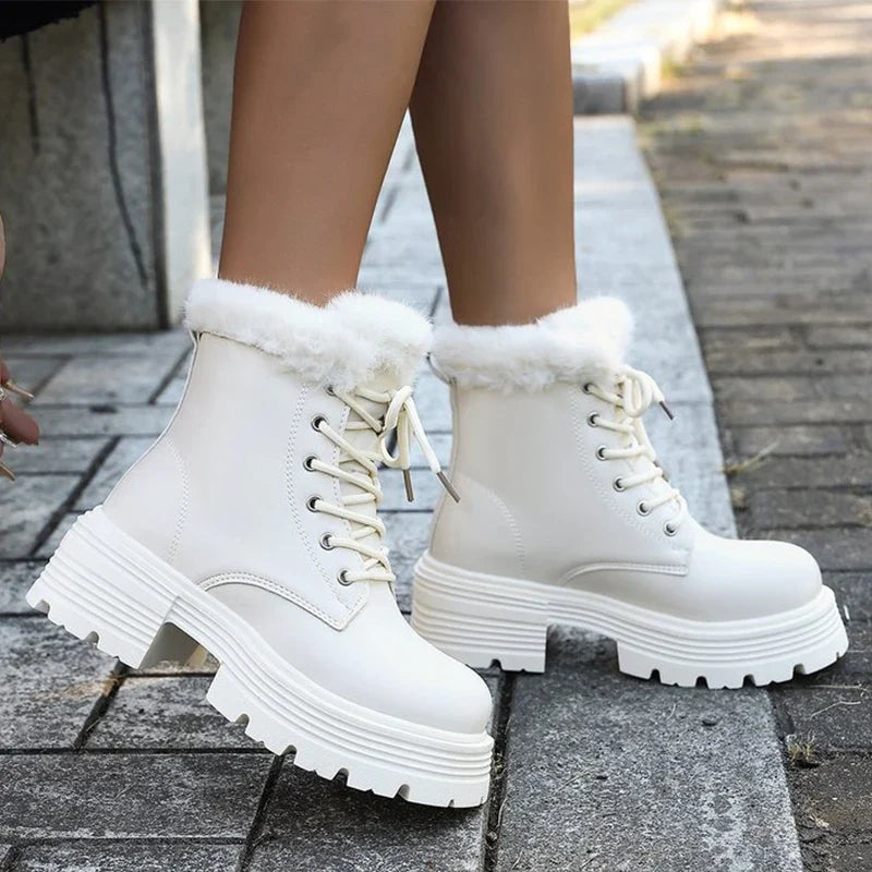 Short Plush Warm Ankle Boots