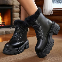 Short Plush Warm Ankle Boots