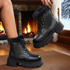 Short Plush Warm Ankle Boots