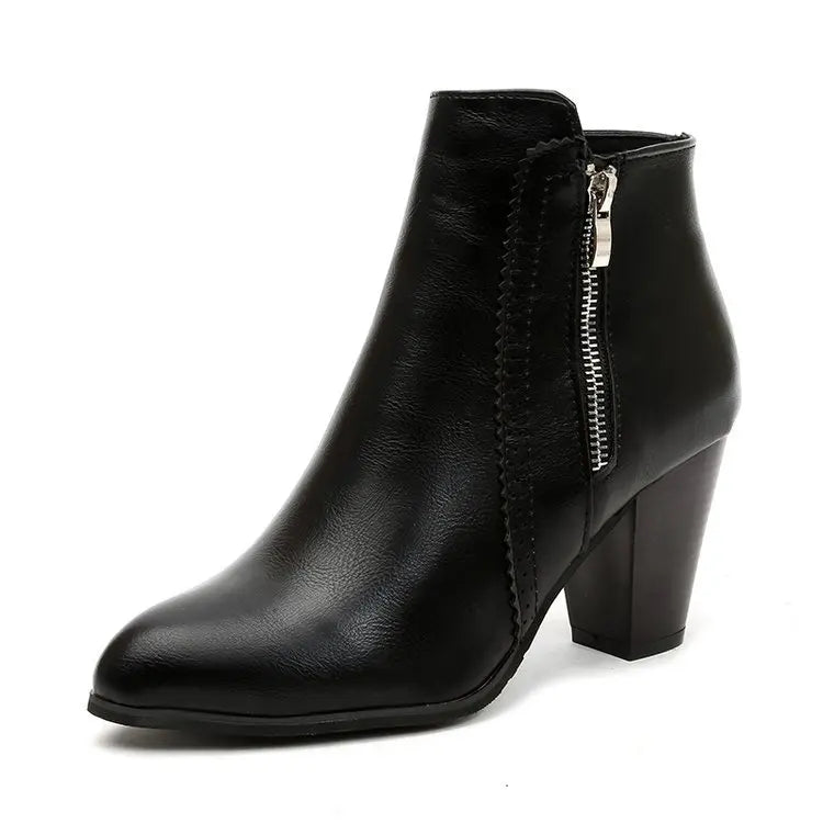 Spring Autumn Women Ankle Boots