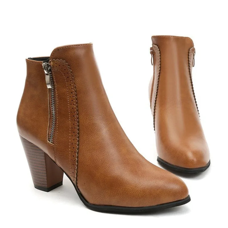 Spring Autumn Women Ankle Boots