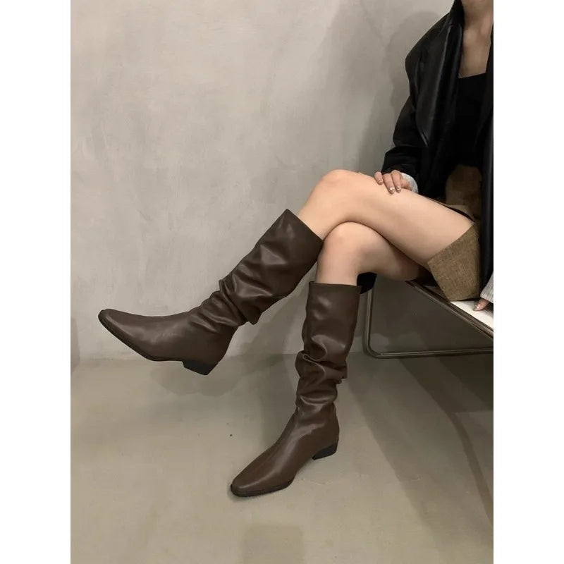 Spring and Autumn Western Cowboy Boots