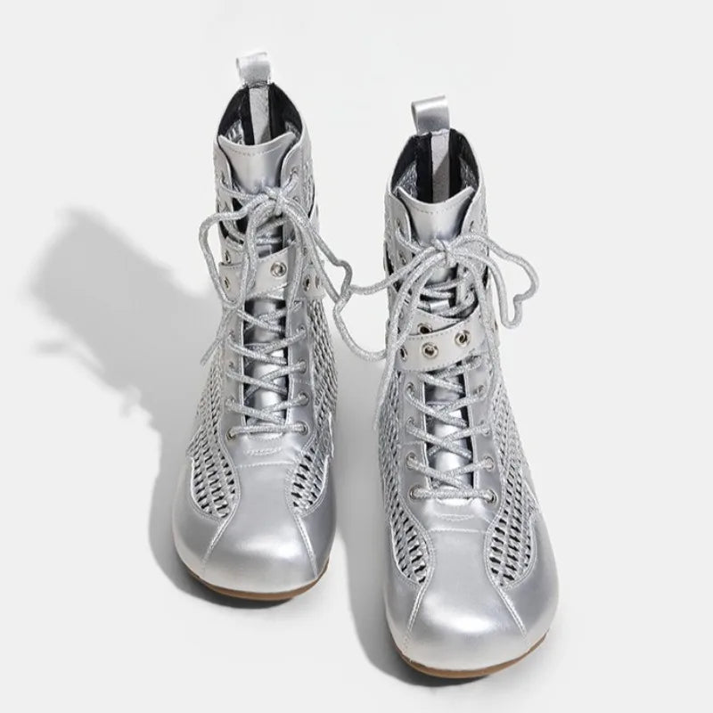 Summer Mesh Hollow Breathable Cool Boots