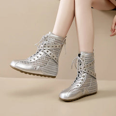 Summer Mesh Hollow Breathable Cool Boots