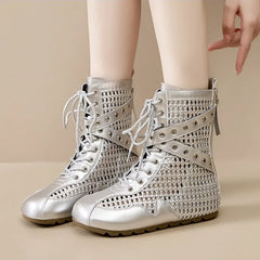 Summer Mesh Hollow Breathable Cool Boots