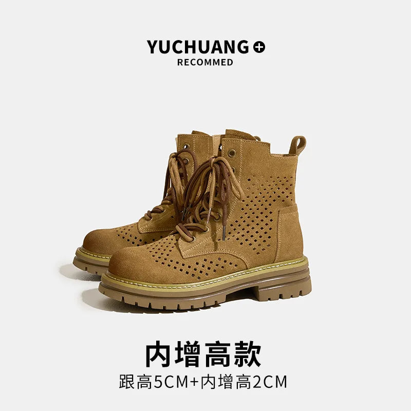 Summer Mesh Hollow Breathable Women's Boots