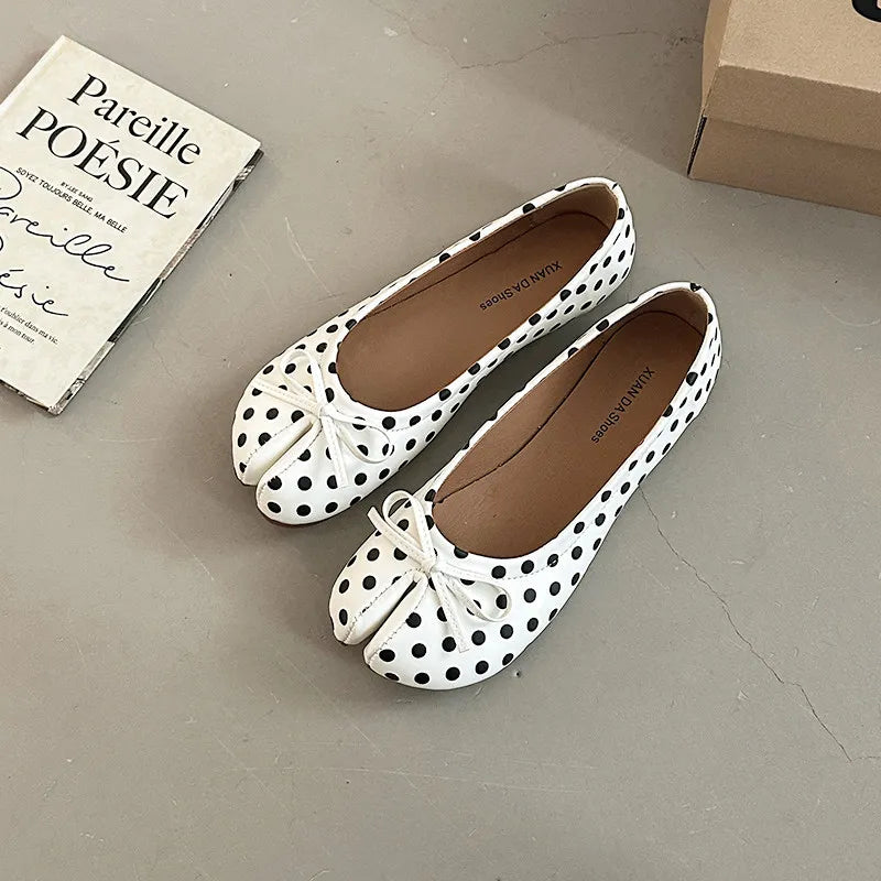 Trend Retro Split Toe Mary Jane Shoes