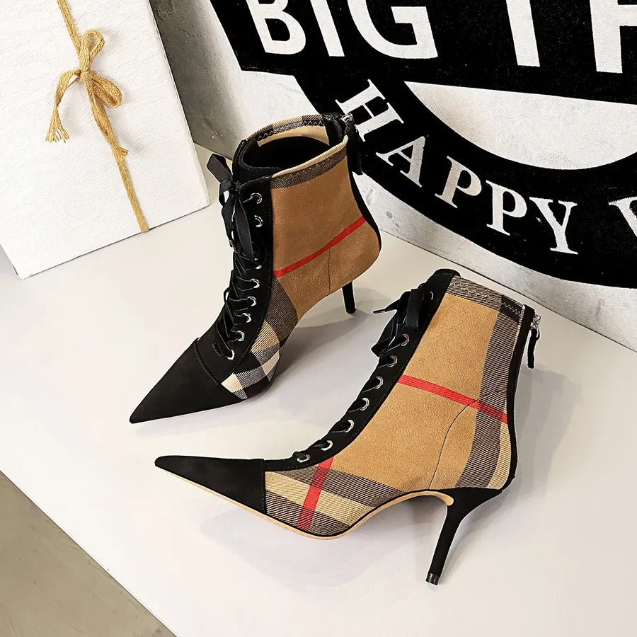 Trend Stiletto Short Boots