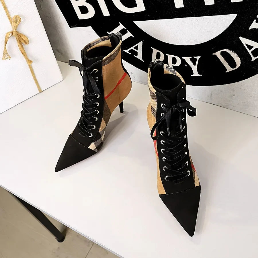 Trend Stiletto Short Boots