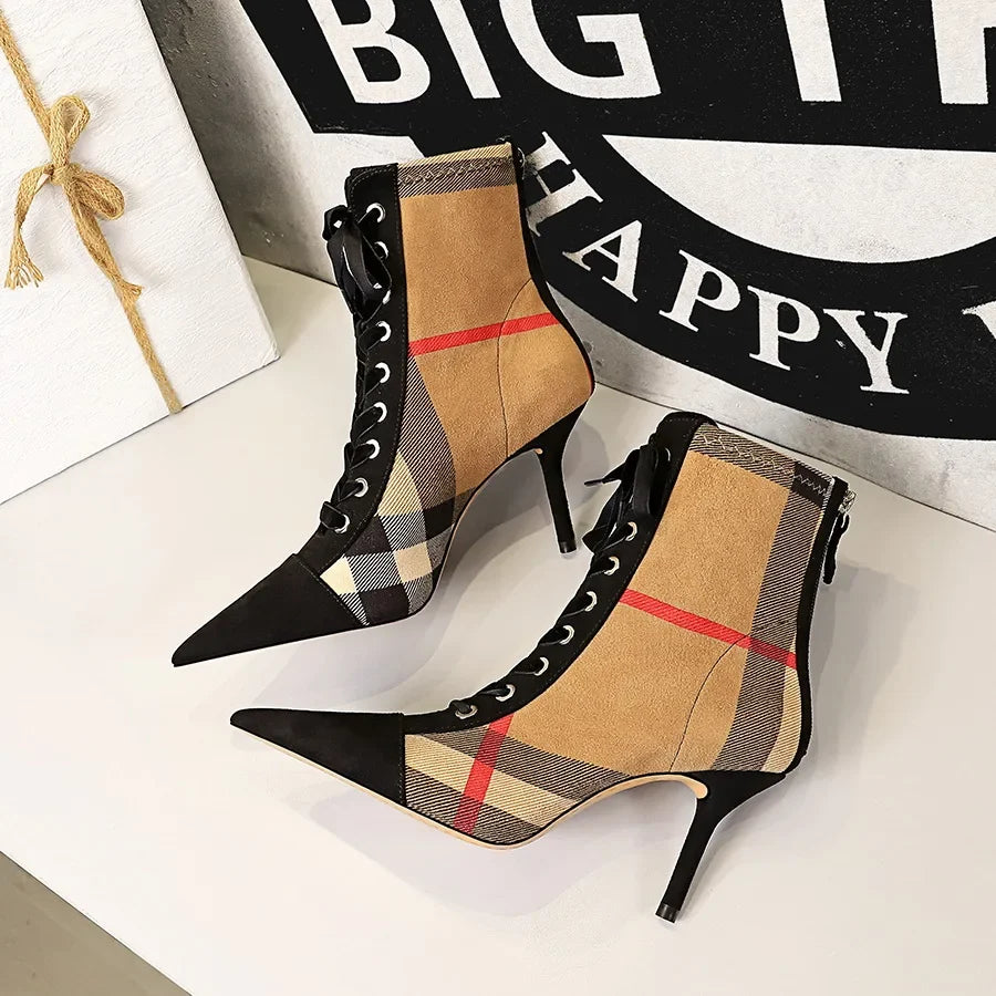 Trend Stiletto Short Boots