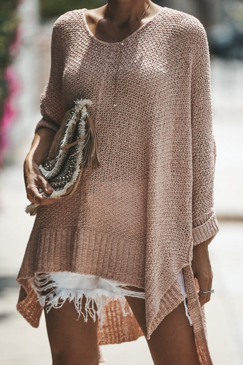 Love for The First Sight Loose Knit Blouse - 3 Colors