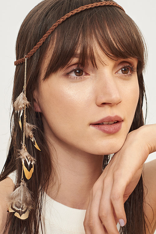 Tropical Feather Hair Ornaments