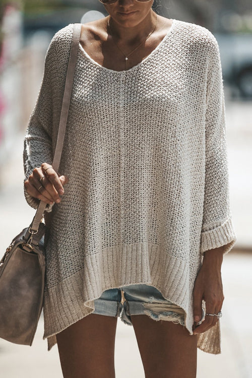 Love for The First Sight Loose Knit Blouse - 3 Colors