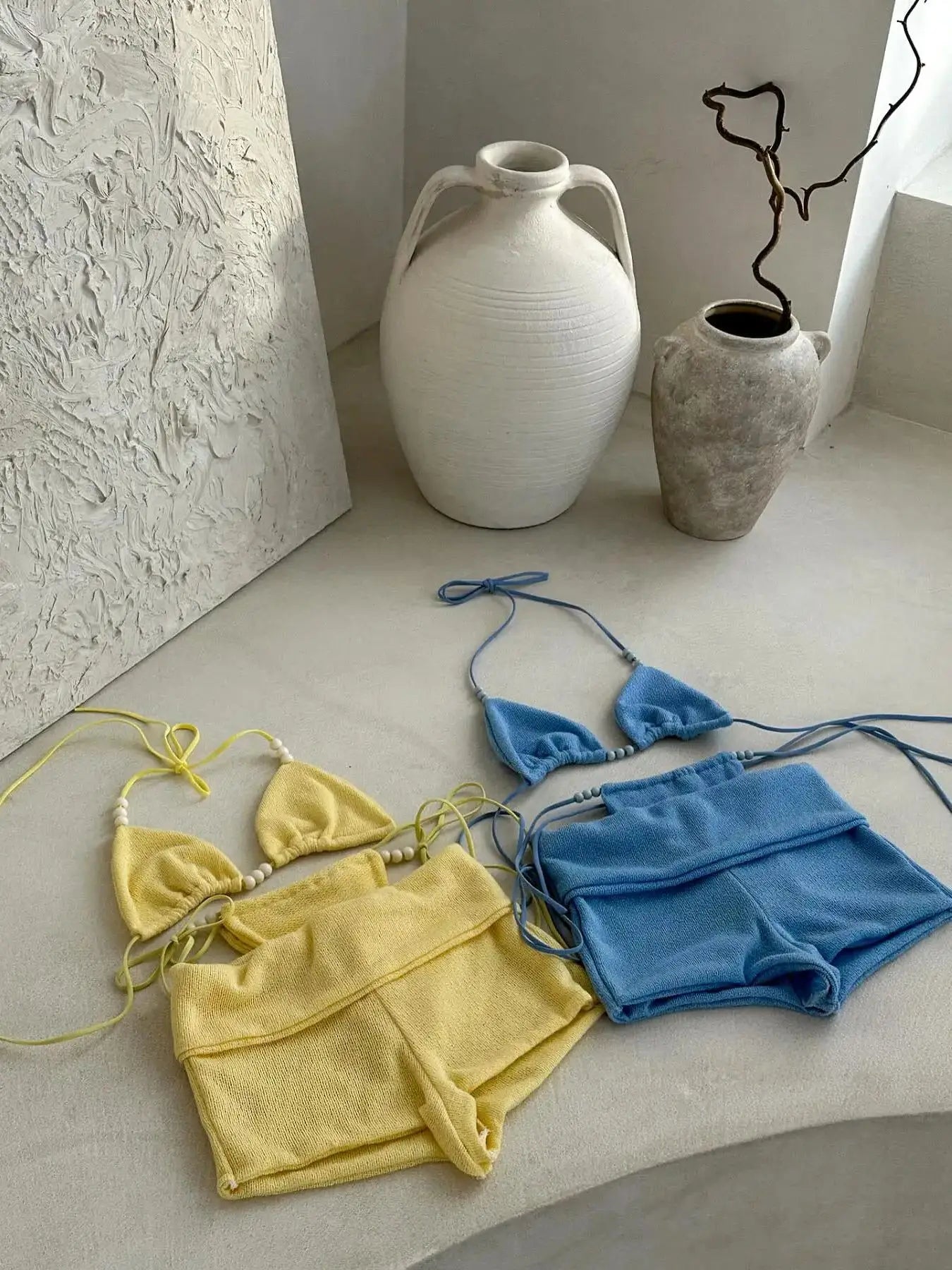 V Neck Bikinis with Swimsuit Bikini Thin Strap Swimwear Swim Wear Bathing Suitwear