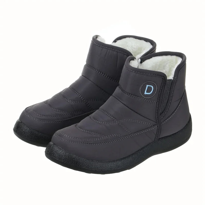 Warm Plush Couples Ankle Boots