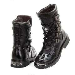 Winter Men Motorcycle Boots
