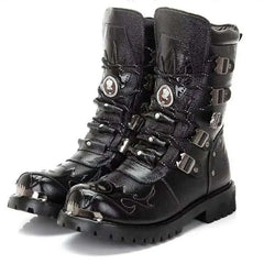 Winter Men Motorcycle Boots