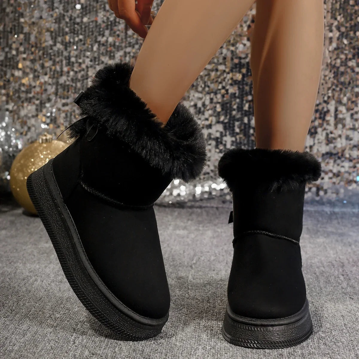 Classic Retro Brown Long Boots