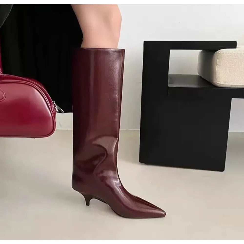 Winter Knee-High Boots