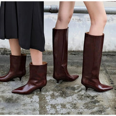 Winter Knee-High Boots
