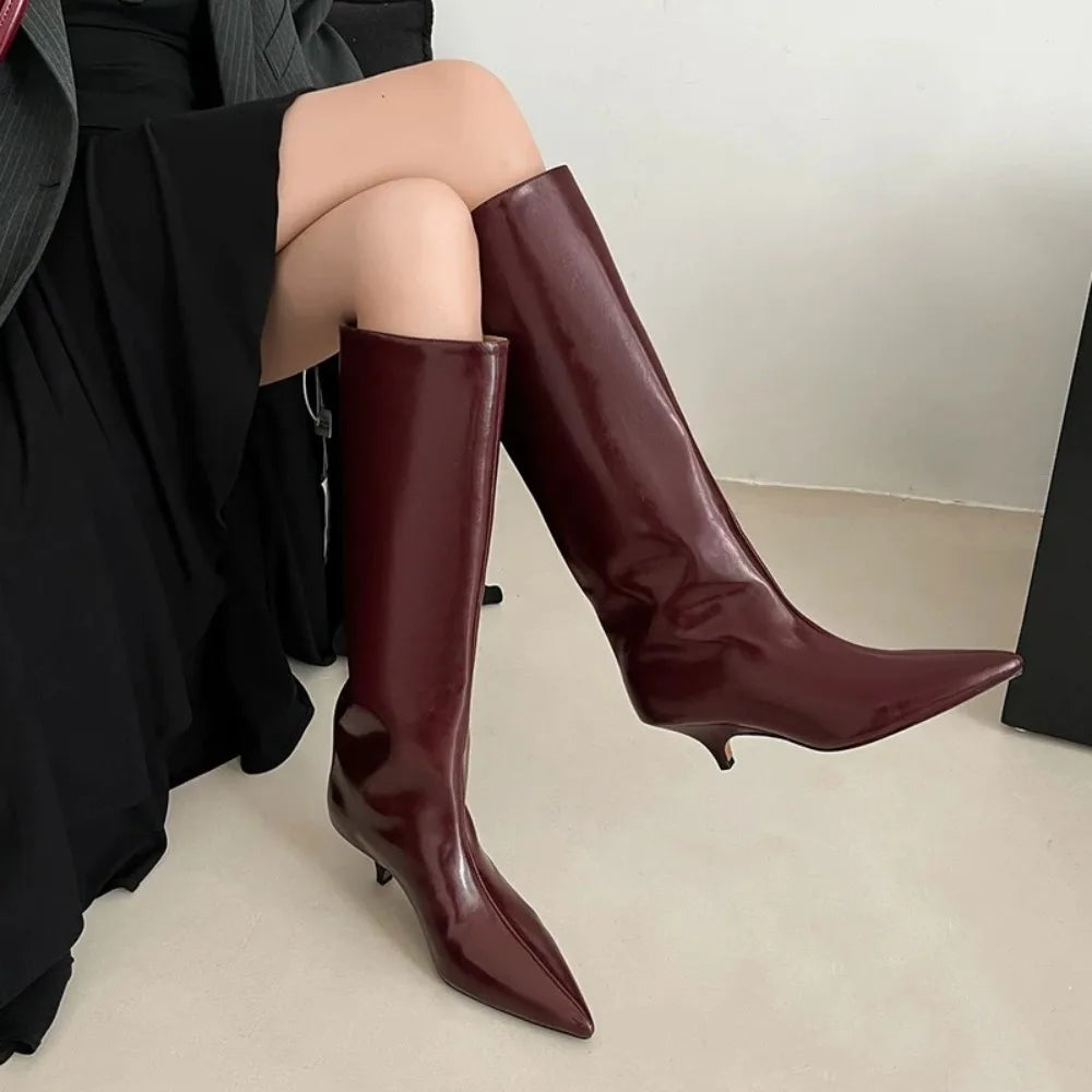 Winter Knee-High Boots