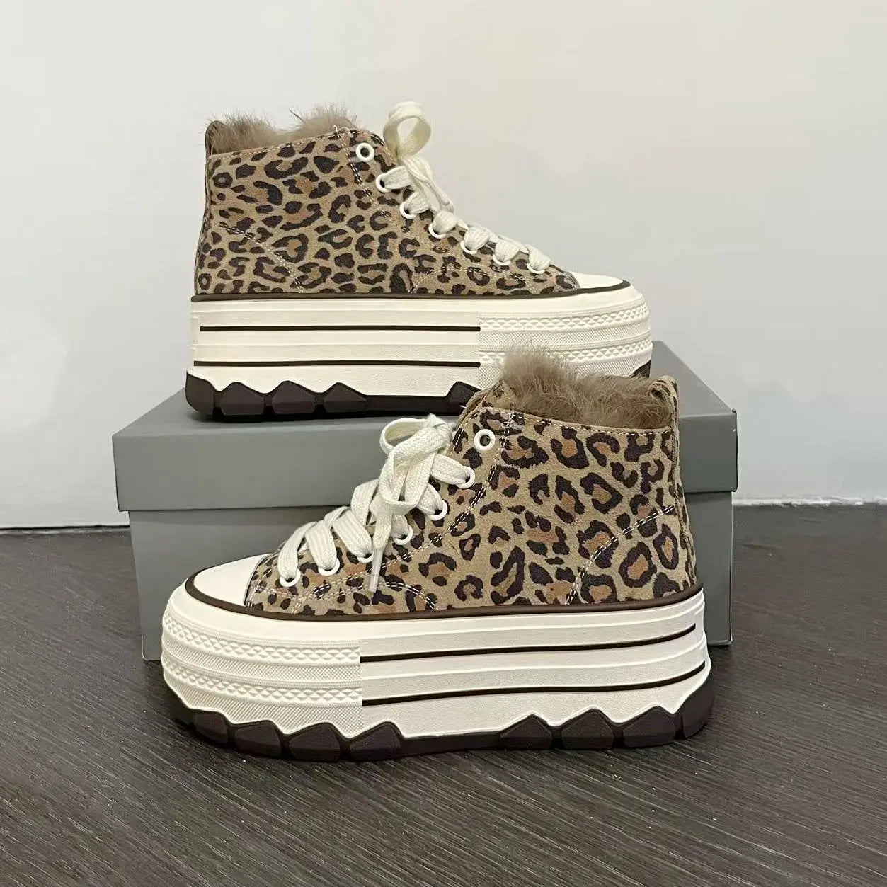 Winter Plush High-top Boots