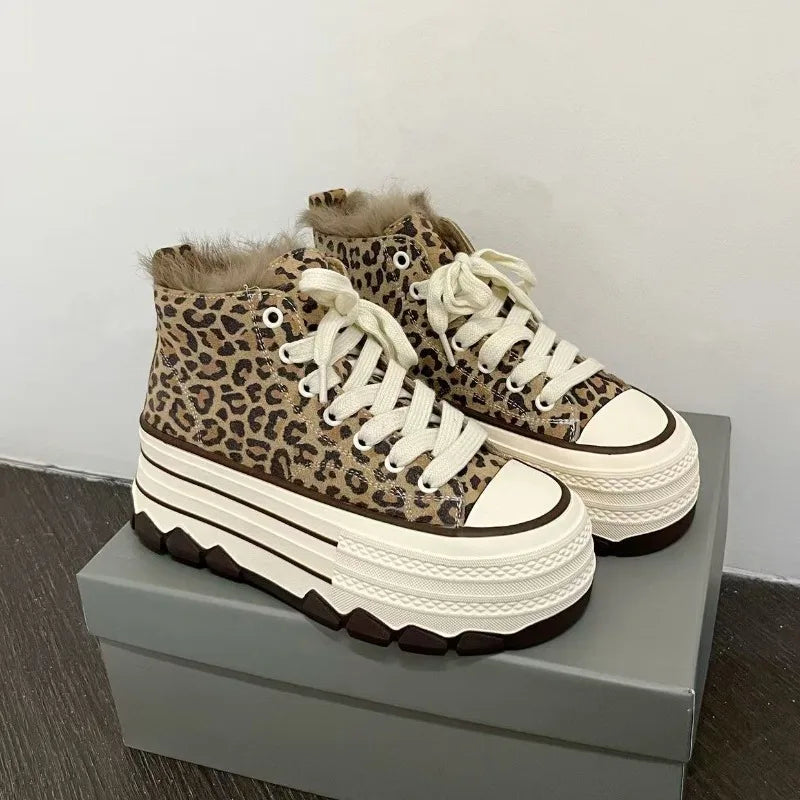 Winter Plush High-top Boots