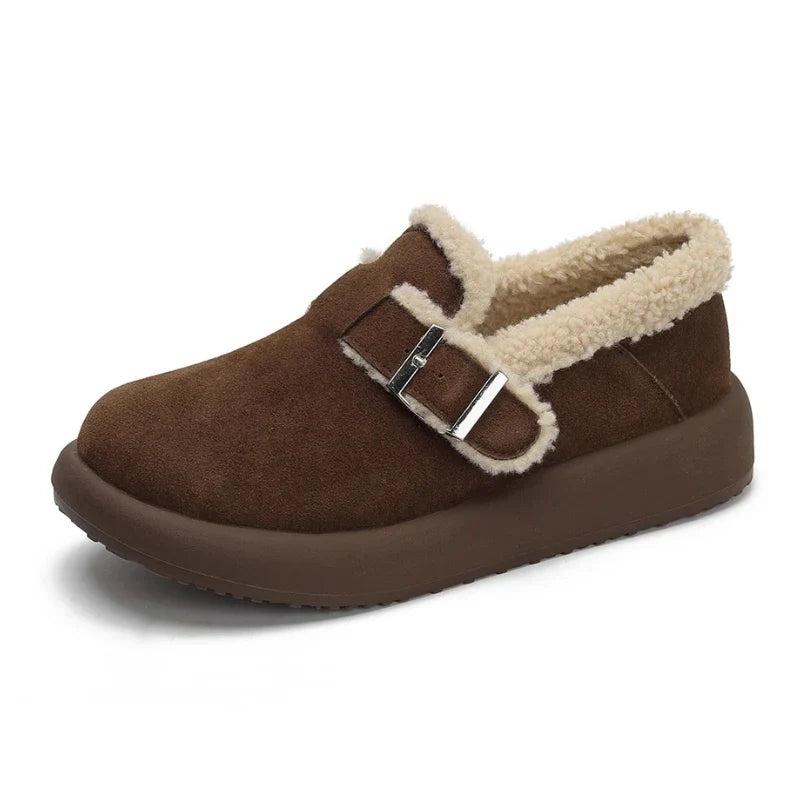 Winter Warm Fluffy Snow Boots