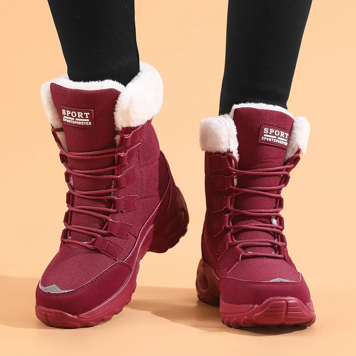Winter Women's Warm Snow Boots
