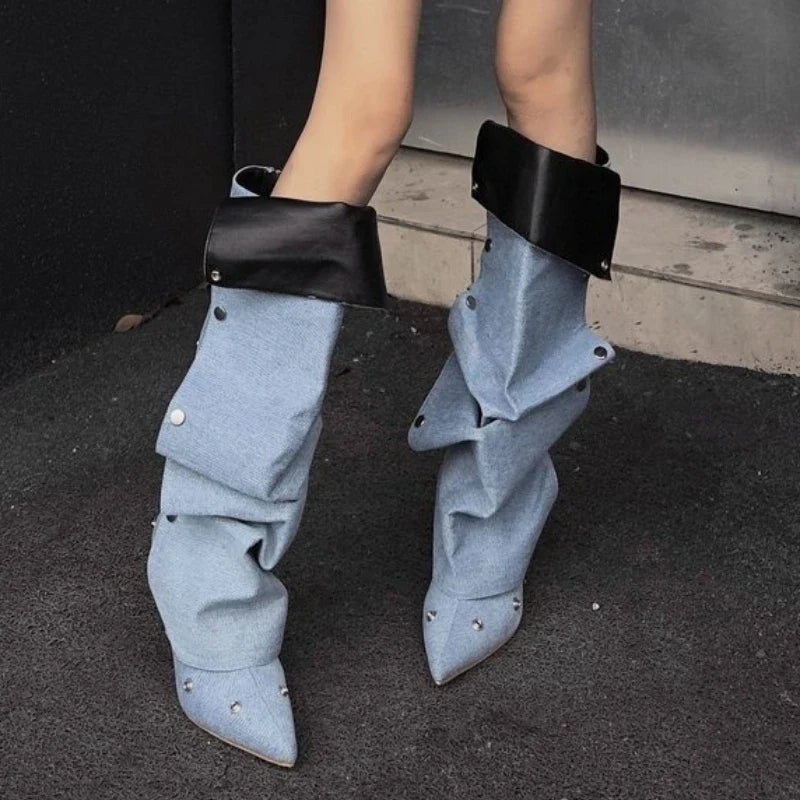 Women High Heels Boots