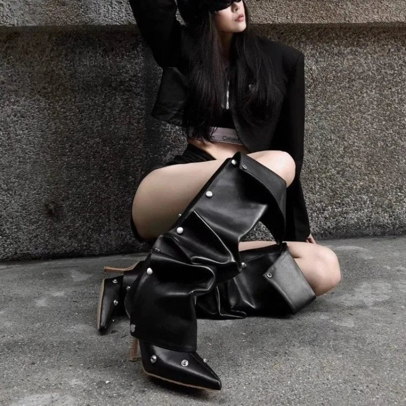 Women High Heels Boots