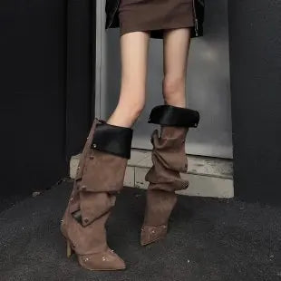 Women High Heels Boots