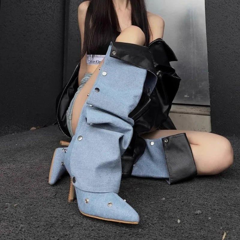 Women High Heels Boots