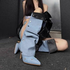 Women High Heels Boots