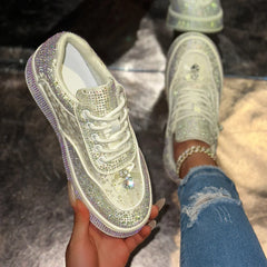 Women Luxury Rhinestone Sneaker