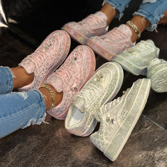 Women Luxury Rhinestone Sneaker