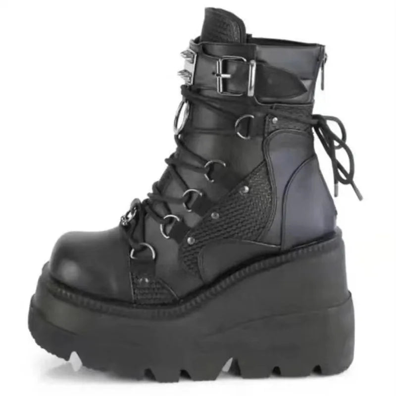 Women Punk Boots