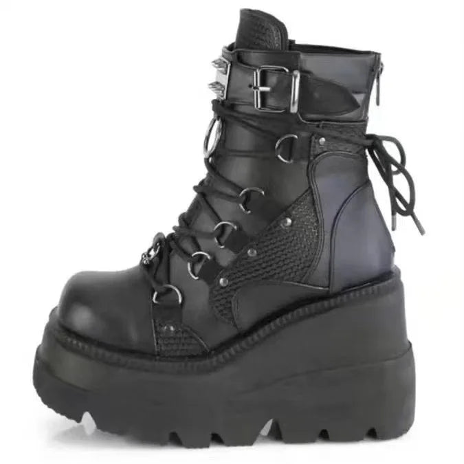 Women Punk Boots