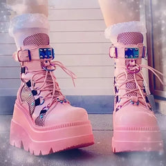 Women Punk Boots