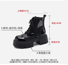 Women Sandals Summer Breathable Hollow Outs Mesh Boots