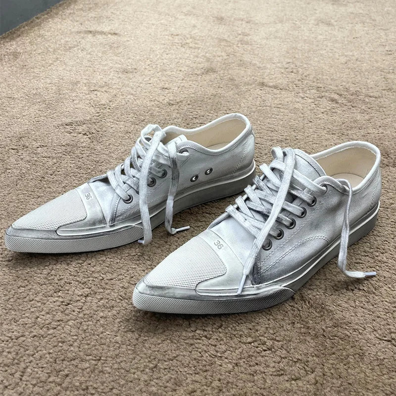 Women's High-top Canvas Shoes