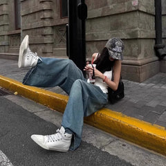 Women's High-top Canvas Shoes