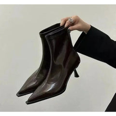Women's Sexy Pointed Toe Ankle Boots
