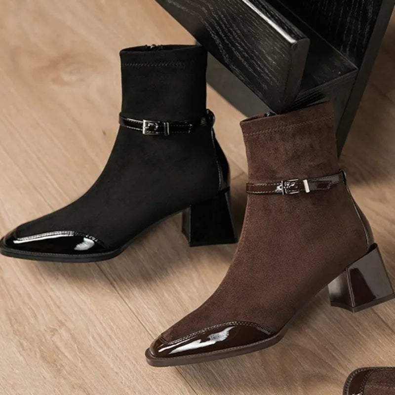 Women's Suede Ankle Boots