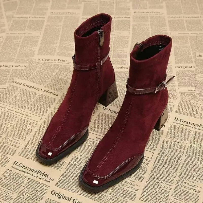 Women's Suede Ankle Boots