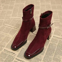 Women's Suede Ankle Boots