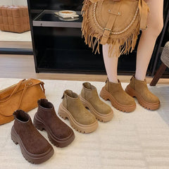 Women's Thick Bottom Boots
