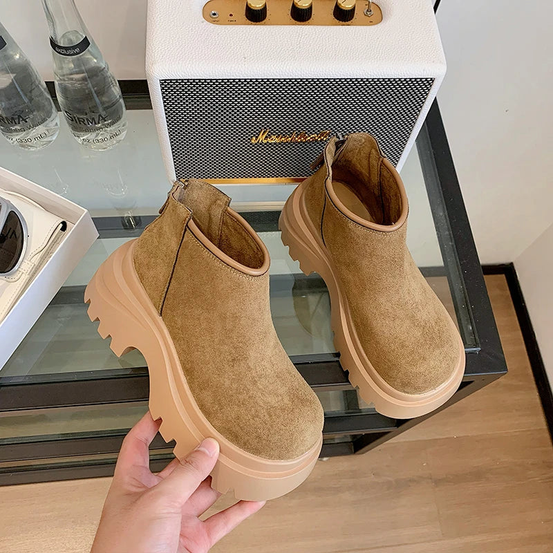 Women's Thick Bottom Boots